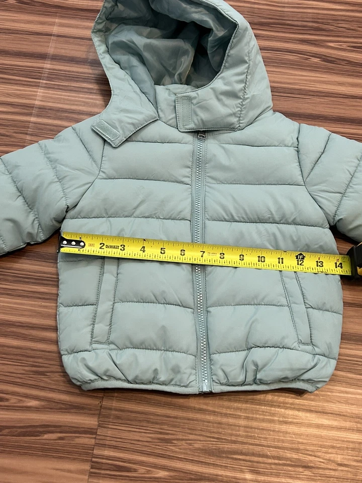 NWT  Mighty Mac Green Jacket Coat Puffer Coat sz 3T - Image 4 of 4