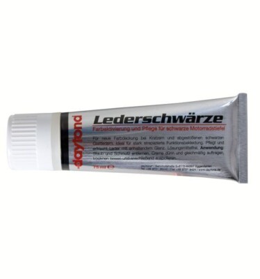 DAYTONA SCHWARZ LEDERPFLEGE 75ML WASSERREGEN STOP WASSERDICHT MOTORRADSTIEFEL