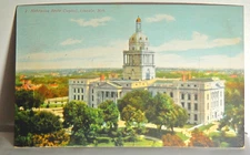 Nebraska State Capital Linclon Nebraska Postcard