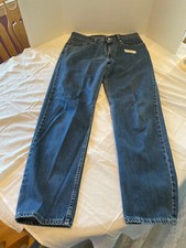 VTG 90s Levi's Mens 550 Relaxed Jeans 34 x 32 Blue Red Tab Made in USA L K 2