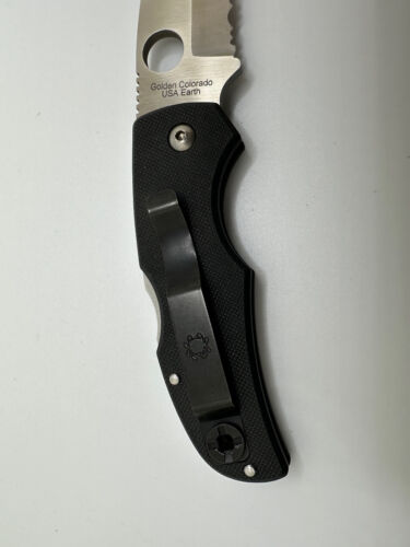Neu Spyderco/Native 5/Wurzelbier Inlay G10/440V/C41GPSI/Auslauf selten - Bild 11 von 13