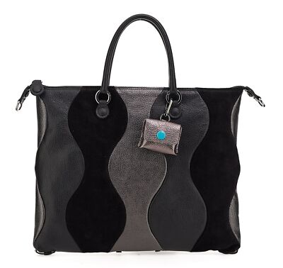Gabs G3 Plus Momu Scultura M Shopper Tasche Nero schwarz anthrazit Neu