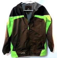 Pacific trail Boy Size 14/16 L Coat For Layering Attached Seamless Hood