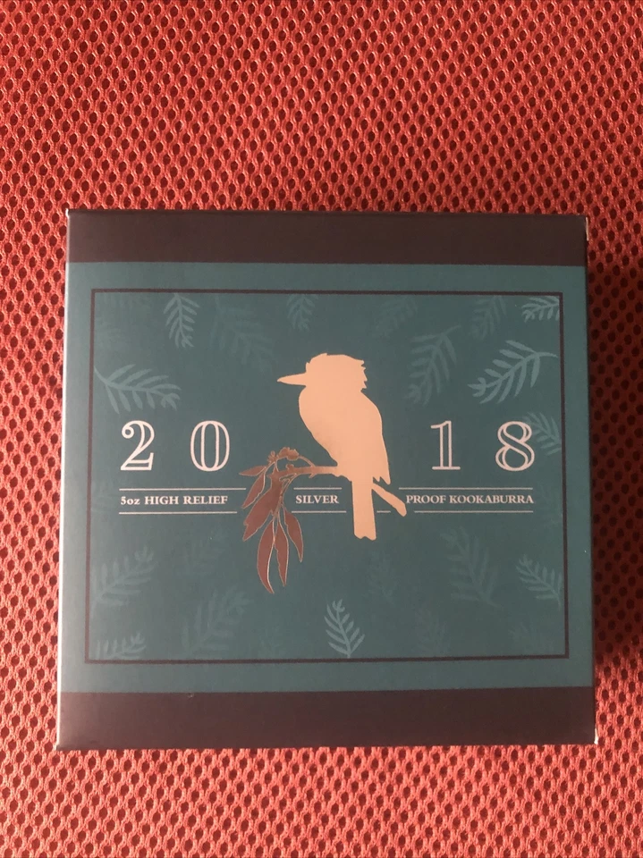 2018p PCGS PR70DCAM 5oz First Strike High Relief Kookaburra 5oz. Silver Coin! - Image 4 of 4