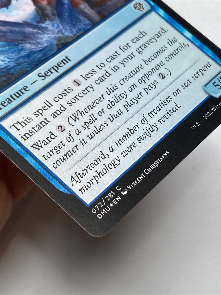 MTG Tolarian Terror *FOIL* Dominaria United 072/281 NM | eBay