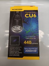 Nitecore Chameleon Series CU6  440 Lumens UV and White Dual LED Flashlight *NEW*