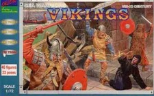 ORION 1:72 8TH -11TH CENTURIES 0RI72004 VIKINGS 46 FIGURES TAN