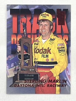 Sterling Martin 1995 Press Pass VIP Track Dominators Red Hot #52 Racing Card
