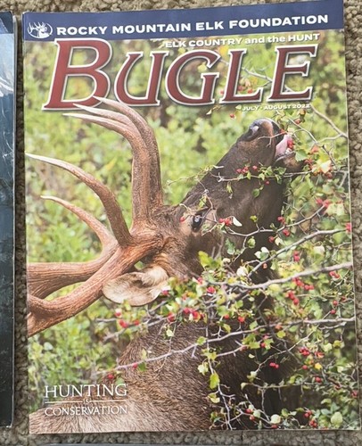 Bugle Magazines 7 Issues Elk Country and the Hunt March 2022 - February 2024 - Picture 4 of 8