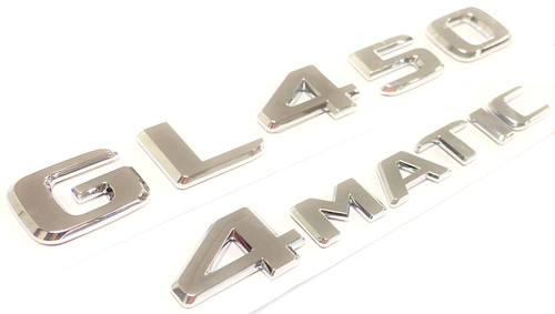 CHROME R8 REPLACEMENT FOR AUDI REAR TRUNK EMBLEM BADGE NAMEPLATE DECAL LETTER