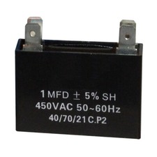 1 uF MFD x 450V Mini Split Capacitor Start-Up and/or Run - 4 Terminal 50/60HZ