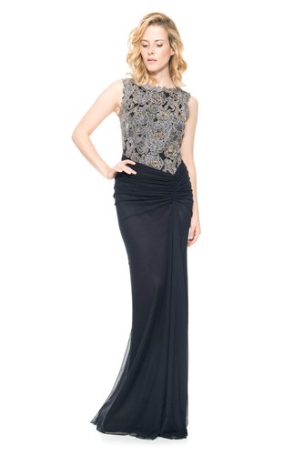 NWT TADASHI SHOJI Iora Steel and Black 
