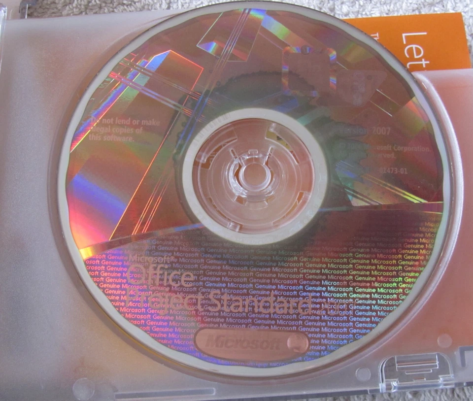 Microsoft Office Project Standard 2007, with COA, Product Key, PN: 076-03745 - Image 4 of 4