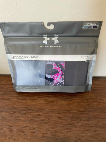 BNIP (Pls read) Women's Under Armour Pure Stretch Hipster 3-Pack, 1325659 - Picture 4 of 19