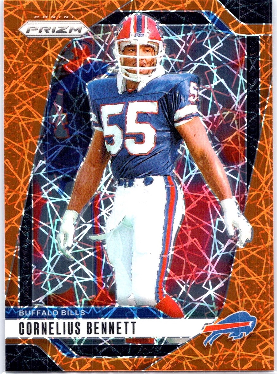 2024 Panini Prizm #36 Cornelius Bennett Orange Lazer Prizm