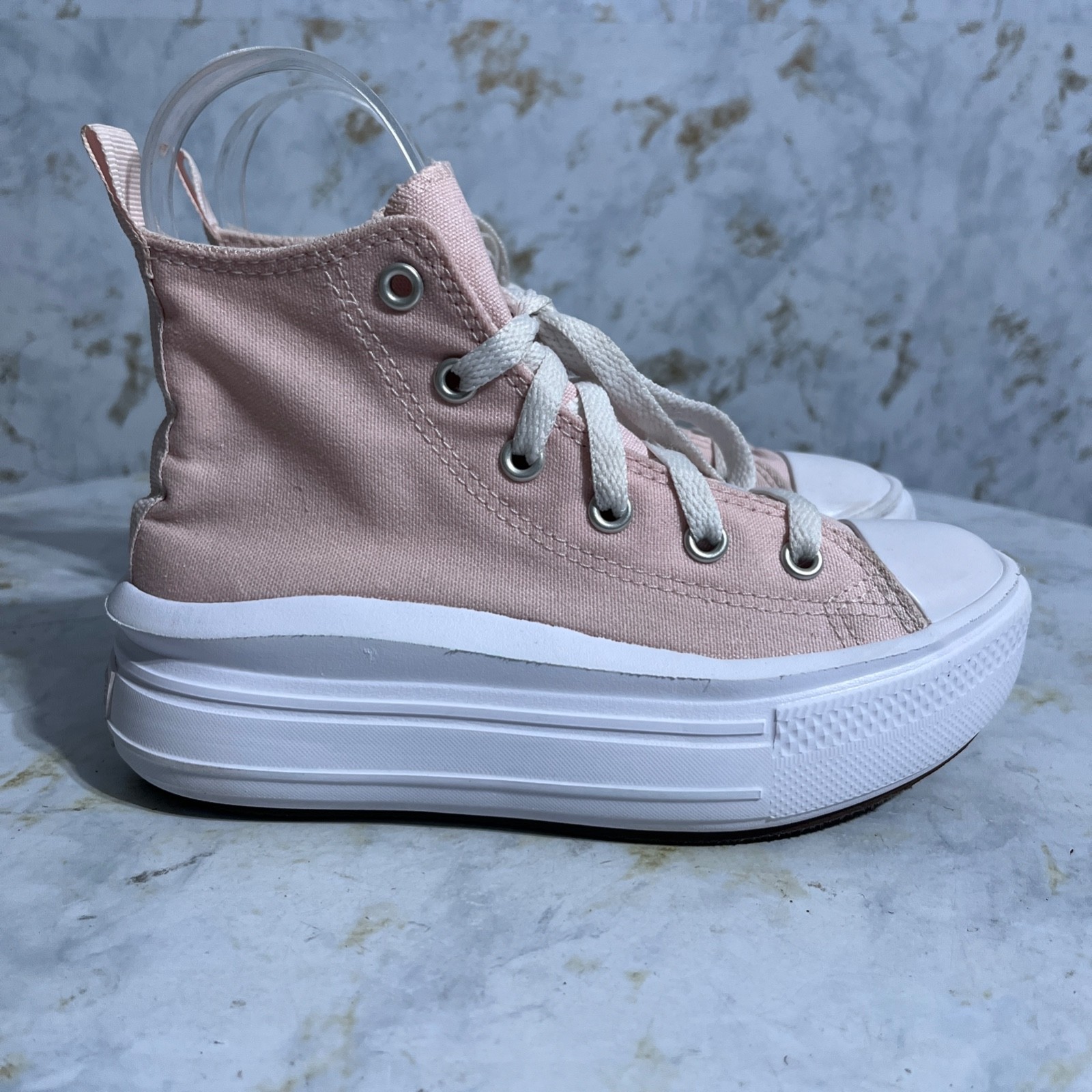 Converse Chuck Taylor Youth Girls Size 13 Shoes Pink White P