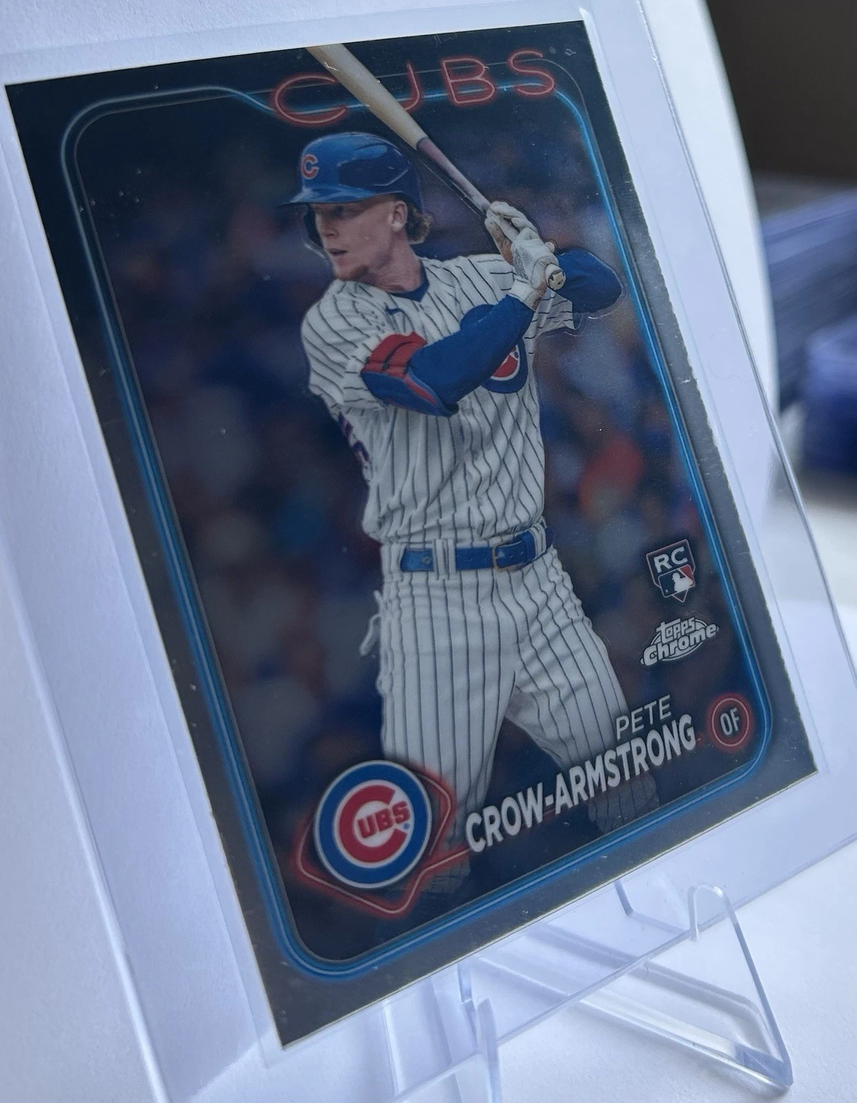 2024 Topps Chrome Pete Crow-Armstrong #16 (RC) Chicago Cubs