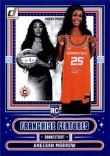 Aneesah Morrow 2025 Donruss WNBA Franchise Features Blue Press Proof RC Card #7