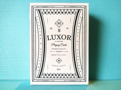 ONE SEALED LUXOR SUPREME QUALITY 1ST EDITION GEMINI DECK, T. PINTSON