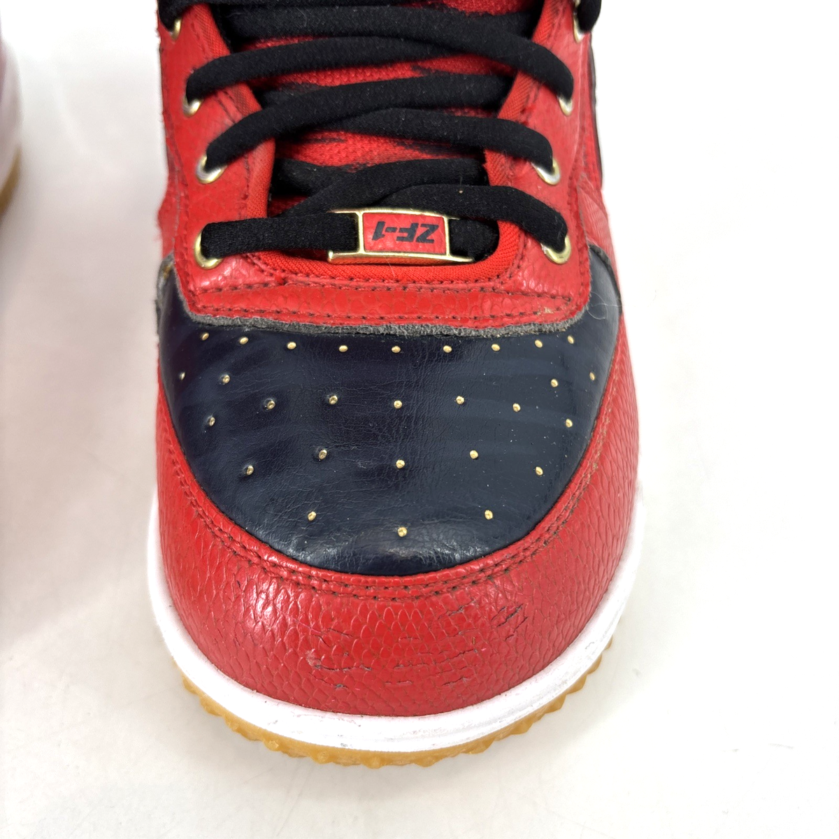 RARE Nike Zoom Force 1 Snowboard Boots 6 Red Tiger Rabbit ZF1