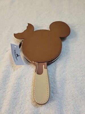 NEW WITH TAGS Disney Parks Mickey Mouse Ice Cream Bar Coin Purse Bag Pouch