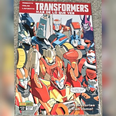 2012 SCARCE Transformers More Than Meets the Eye 1 MX Panini Nick