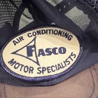 Fasco Air Conditioning Motor Specialists Mesh Trucker Hat Navy Blue 1983 — photo 2