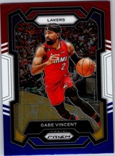 2023-24 Panini Prizm #225 Gabe Vincent Prizms Red White and Blue