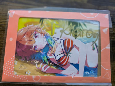 Hololive Takanashi Kiara Birthday Celebration 2023 Hand-Signed Postcard