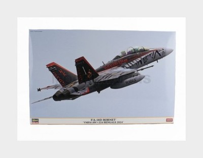 HASEGAWA 07545 GRUMMAN - F/A-18E SUPER HORNET VFMA 224 BENGALS MILITÄRFLUGZEUG