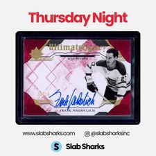 2017 UD ULTIMATE COLLECTION FRANK MAHOVLICH LEGACY SIGNATURES RED AUTO /10