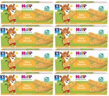 8 HIPP ORGANIC BABY BISCUITS Snacks Cookies From 6 Months 180g 6.3oz