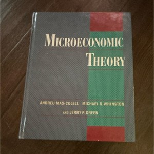 洋書 Microeconomic Theory - Andreu Mas-Colell Amazon.com: Microeconomic Theory: 9780198089537: Mas-Colell: Libros