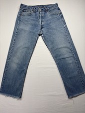 Vintage 90er Jahre Levi's 501 Jeans &ndash; W33 L32 &ndash; Klassischer Denim &ndash;Dezember 1995