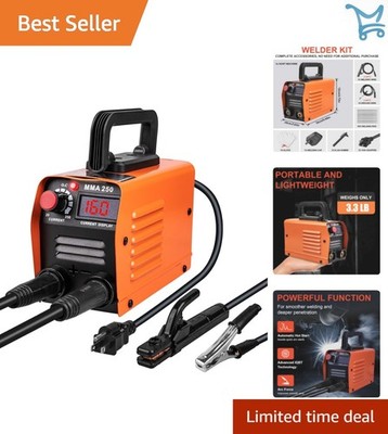 Mini Welding Machine Portable IGBT Inverter 110V MMA-250A Stick Welder