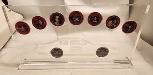 Seminole Casino Chip NASCAR Display/Plaque, Limited Edition, Immokalee, Poker