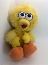 Sesame Street Baby Big Bird 13  Plush Stuffed Animal Hasbro Playskool Vintage