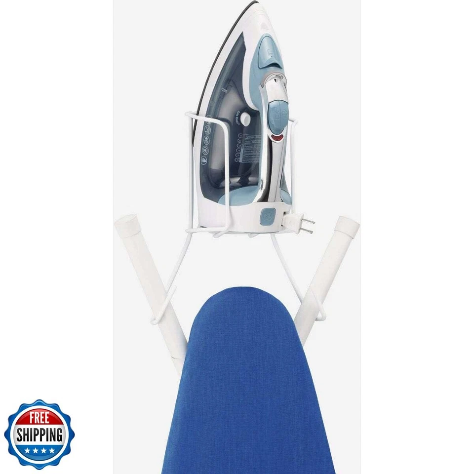 Whitmor Wire Over the Door Ironing Caddy, White, 19.62 in x 5.62 in x 4.0 in - Image 4 of 4