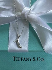 Authentic Tiffany & Co™ Elsa Peretti® Alphabet Letter “i” Pendant (RRP £430)