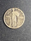 1930 U.S. Standing Liberty Quarter - SILVER $1/4 - Solid GOOD     stk#p84