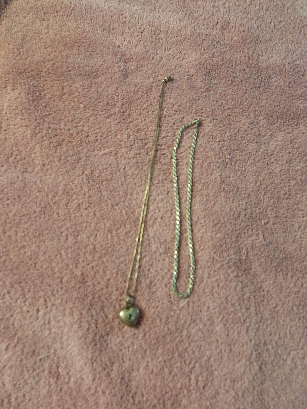2 Silver ( Marked 925 )Chains - image 1