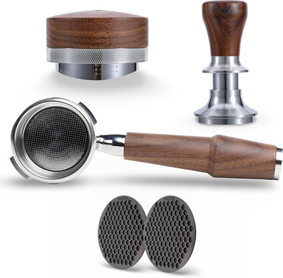 Gaggia Classic Espresso Tool Set: Bottomless Portafilter & Tamper Bundle