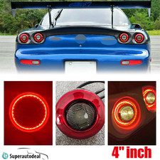 Universal 4 Inch Led Round Tail Light Brake Lamp Drl Reversing Turning Lamp Kit