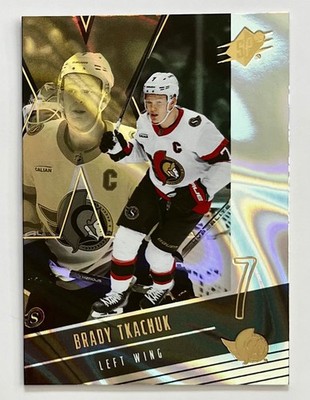 2025-26 Upper Deck SPx GOLD #18 Brady Tkachuk Ottawa Senators!