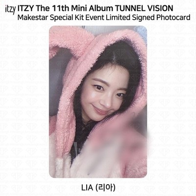 ITZY 11th Mini TUNNEL VISION MakeStar Special Kit Event Limited