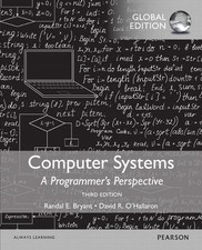 Computer Systems: A Programmer's Perspective, Global Edition 3rd Edition by Rand