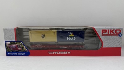Piko 57711 H0 DC Containertragwagen DB Cargo MSC P&0 mit OVP
