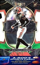 2022 Panini Select * Cameron Taylor-Britt * Card #72 * BLACK & GREEN (RC)