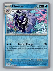 Cloyster 091/165 Reverse Holo SV: Scarlet & Violet 151