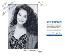 Lisa Brenner "Another World" AUTOGRAPH Signed 'Maggie' 8x10 Photo 'To Nick' ACOA